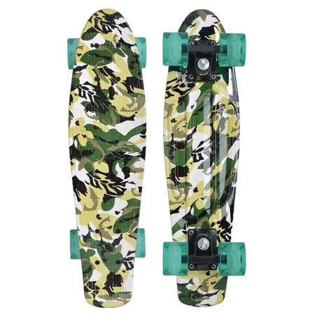 Schildkröt Retro Skateboard Free Spirit 22´´, Camouflage