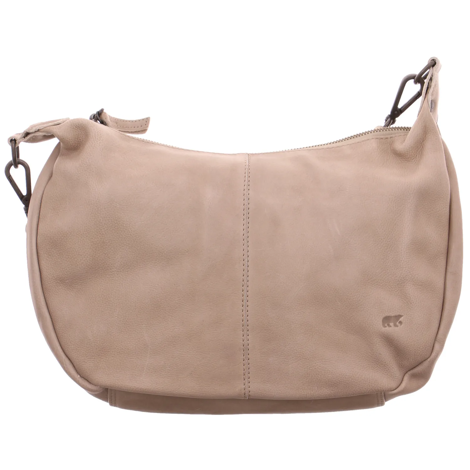 BEAR DESIGN Umhängetasche Grau Leder