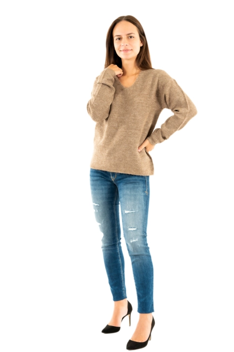 Pull hiver only camilla caribou melange