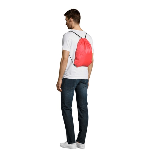 Mochila impermeável/resistente à água para esportes/academia Sols com cordão