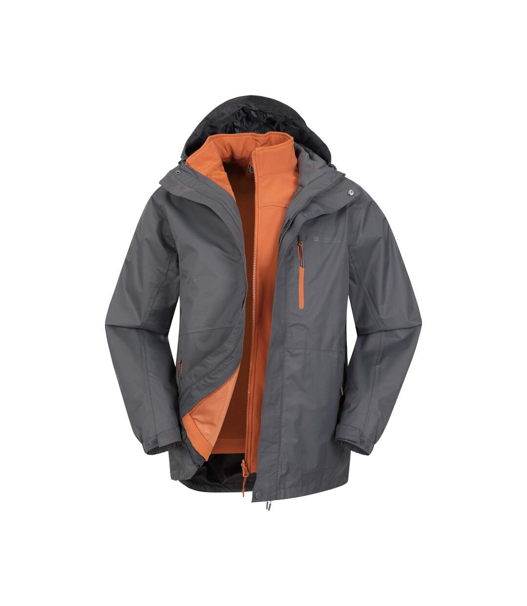 Mountain Warehouse - Veste imperméable BRACKEN EXTREME - Homme (Gris) - UTMW280