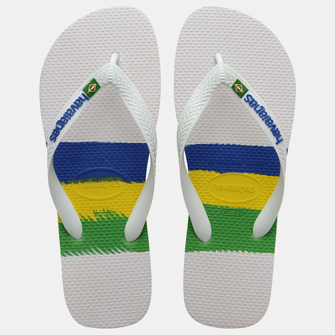 Havaianas Tongs Brasil Tech blanches