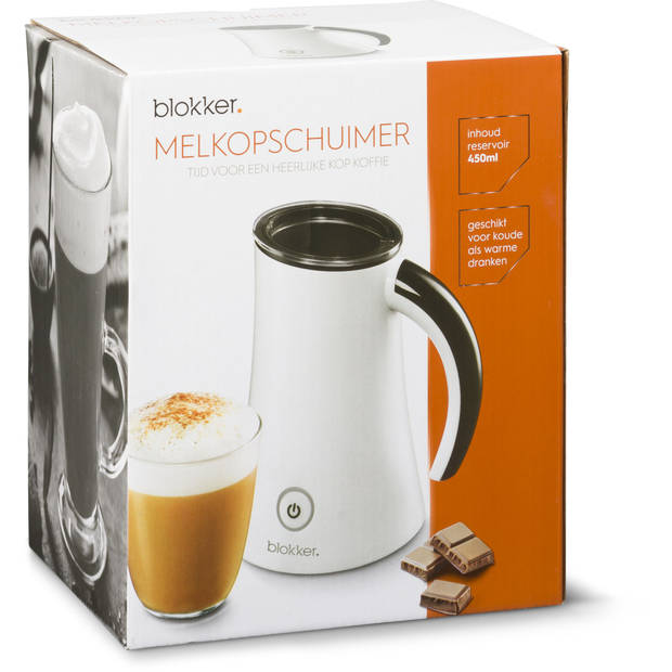 Blokker melkopschuimer BL-40003 wit 550W