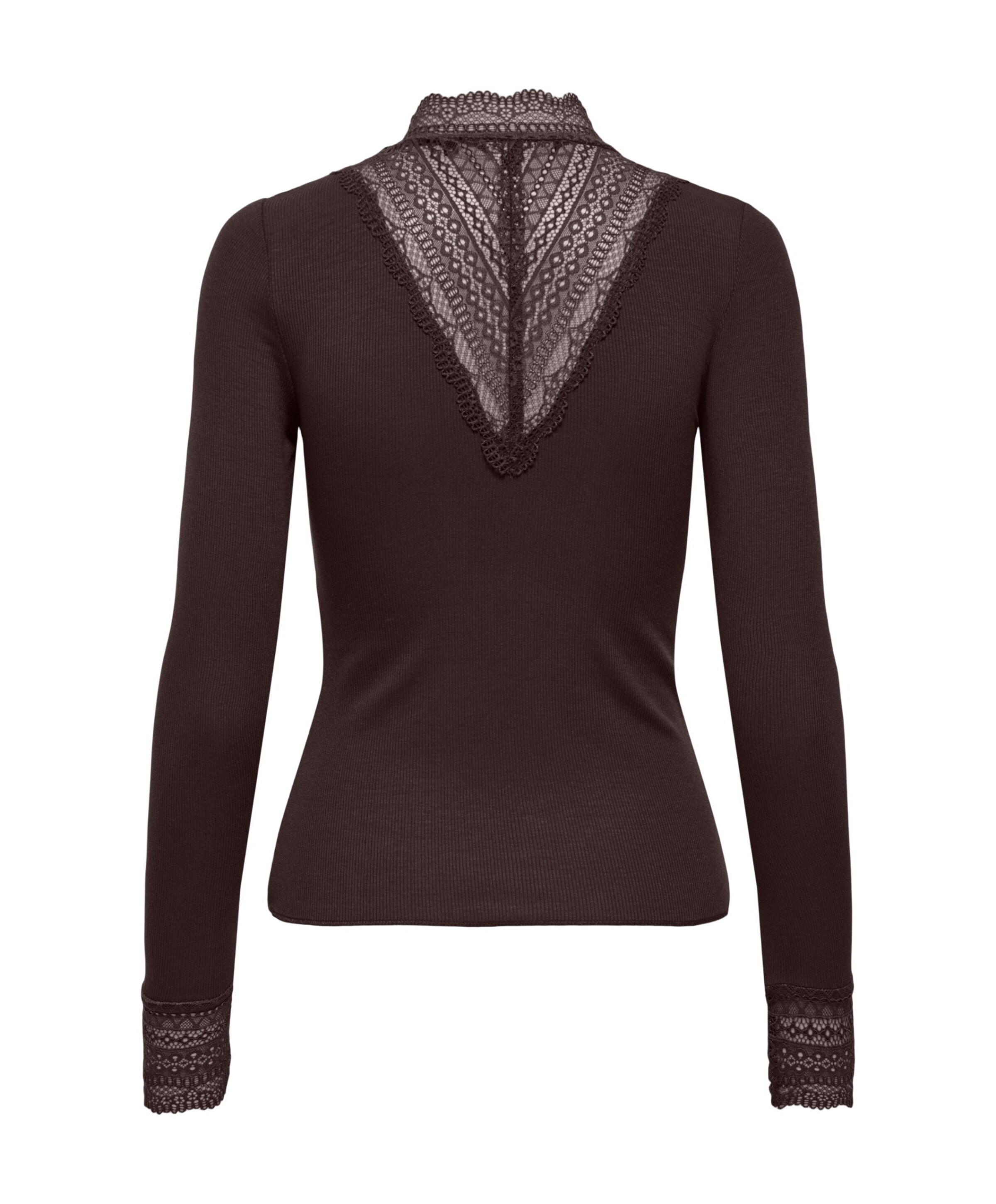 Only Dames longsleeve bruin
