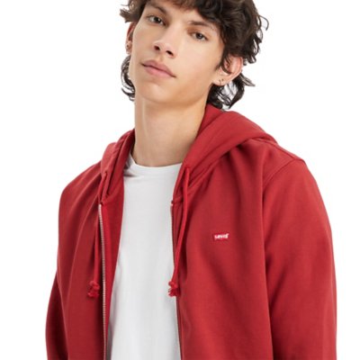 Sweatshirt zippé à capuche homme New Original Up 0030 Sun-Dried LEVIS