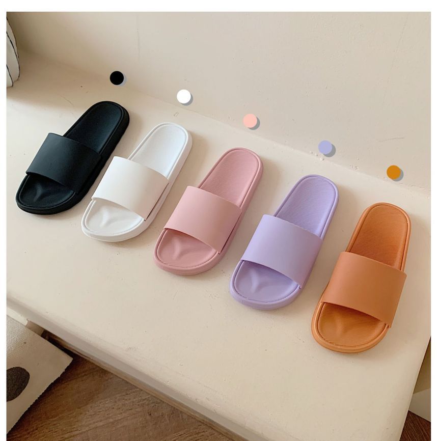 Honkizz - Matching effen pantoffels voor koppels