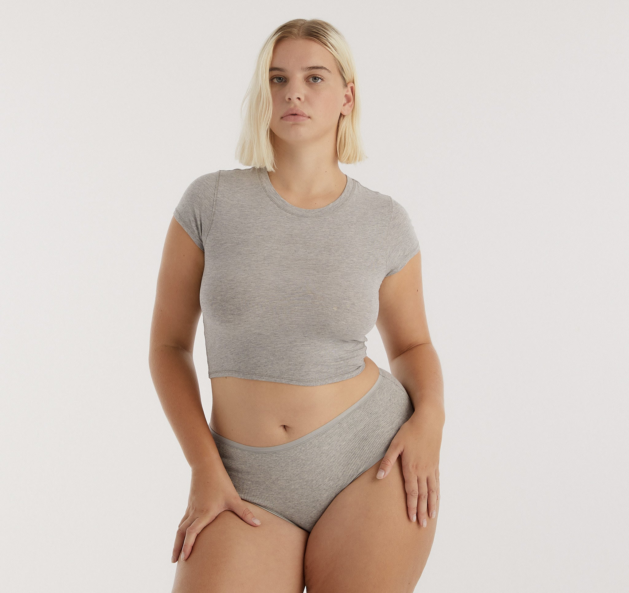 ORGANIC COTTON<br>Core Rib Briefs