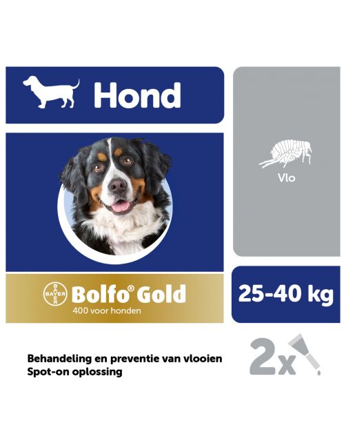 Bolfo Gold Hond 400 - Anti vlooienmiddel
