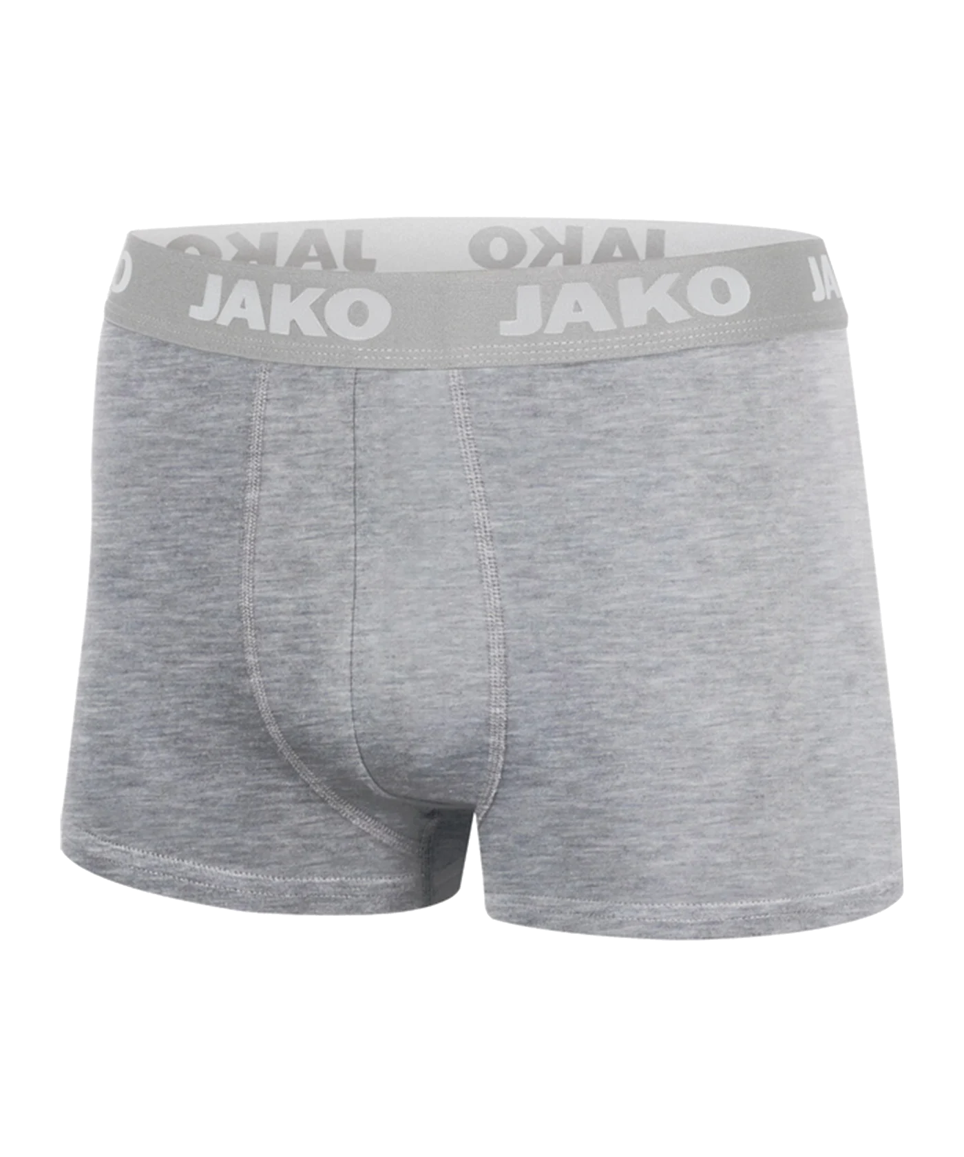 JAKO Boxershorts Basic 2er Pack Grau F40
