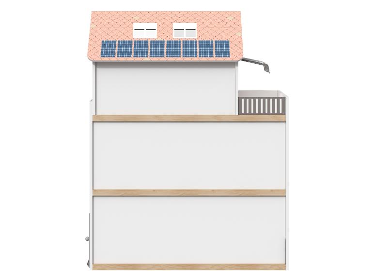 Houten poppenhuis