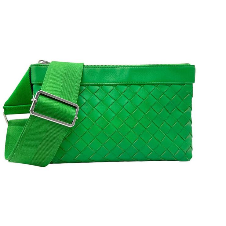 Bottega Veneta Vintage Bottega Veneta Crossbody Bag Green