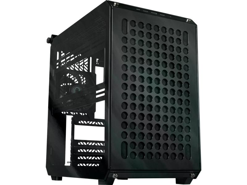 Cooler Master PC-Gehäuse Qube 500 Flatpack Schwarz Flexibel gestaltbarer Mini-Tower
