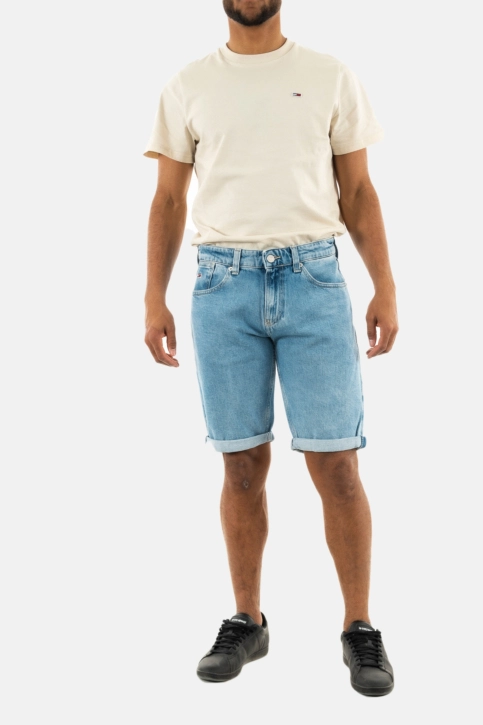 Shorts bermudas tommy jeans ronnie 1aa denim light