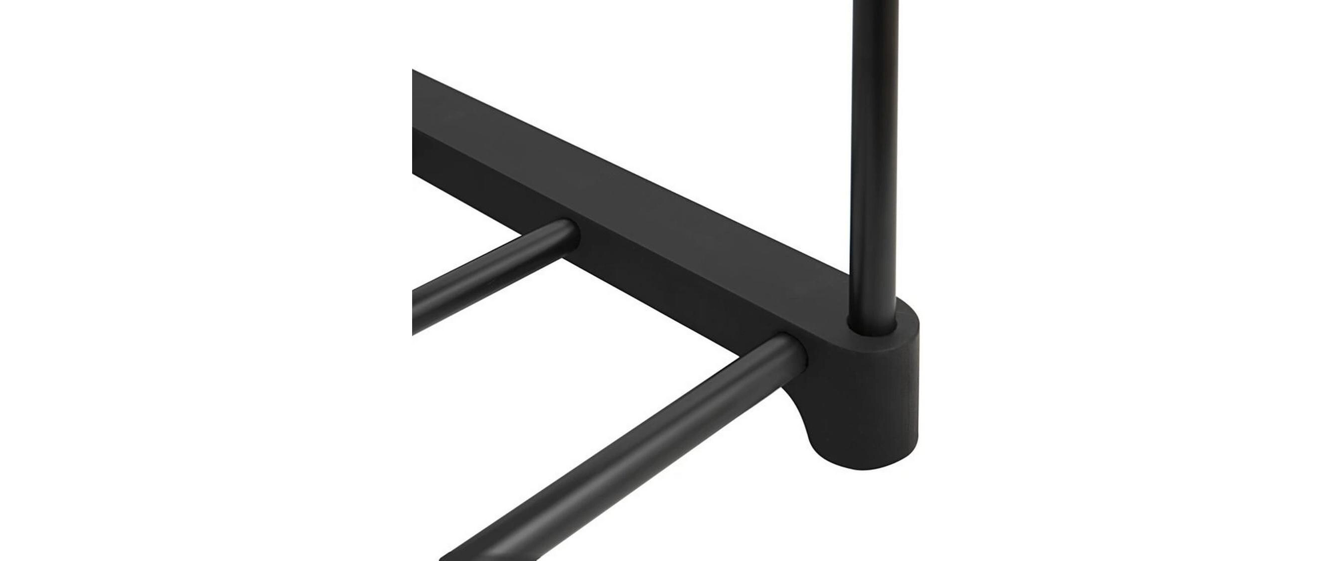 Schuhregal 30 cm x 106 cm, SchwarzWandregal