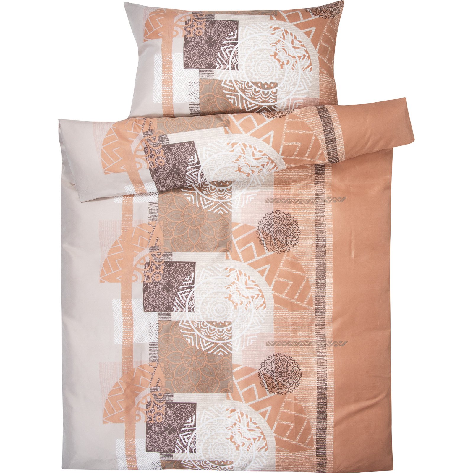 Bettwäsche Micro-Polyester beige 50x70 Kissenbezug