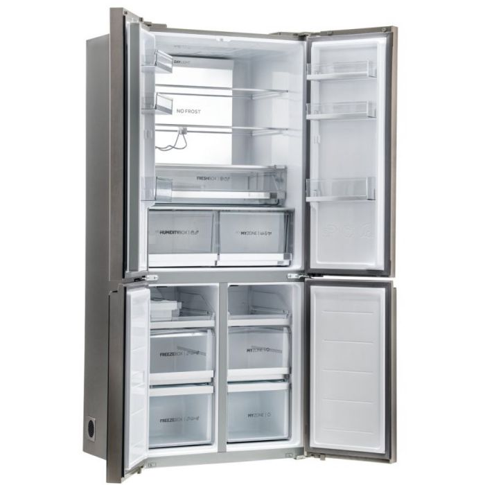 Haier Side-by-Side Cube 83 Serie 7 HTF-508DGS7 Iconic Glass