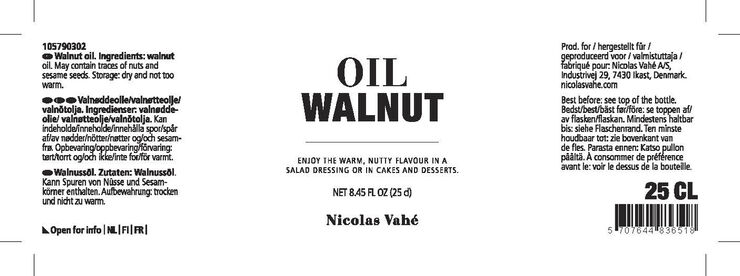 Nicolas Vahé Walnut oil