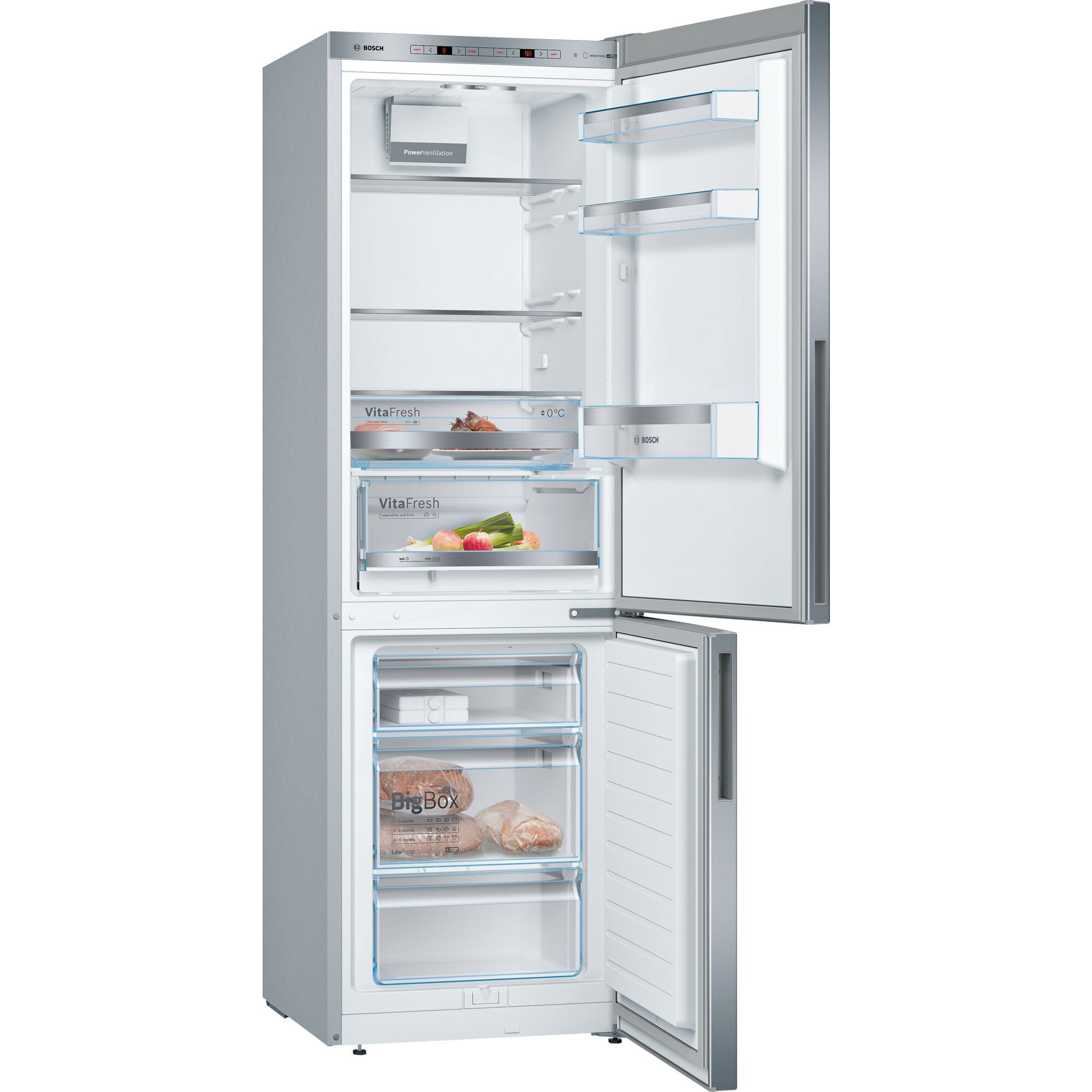 Bosch Kühl-/Gefrierkombination KGE364LCA Serie 6