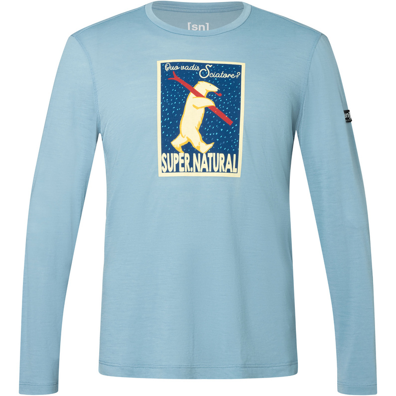 Super.Natural Herren Skiatore Longsleeve