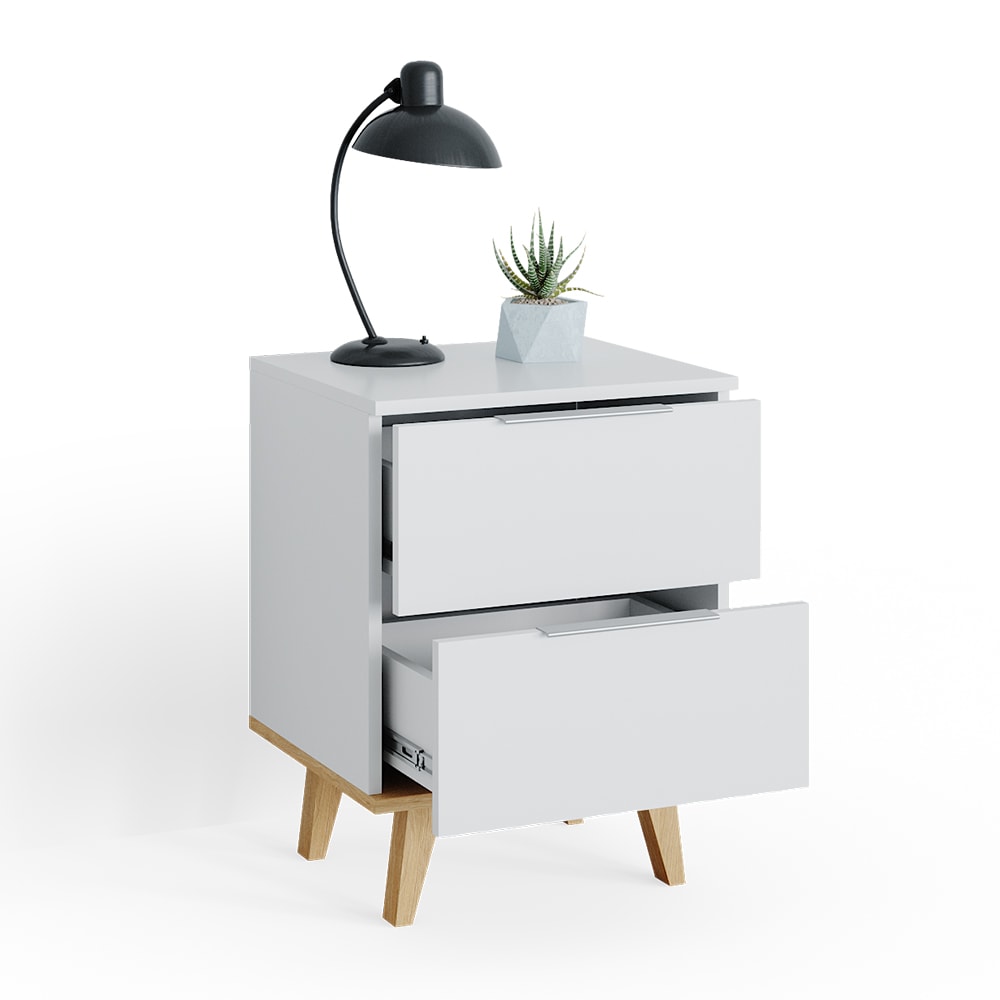 VICCO Kommode Nautica Sideboard weiß Eiche Anrichte Schrank Naschtschrank Skandi