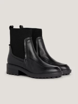 Botas de tornozelo de couro
