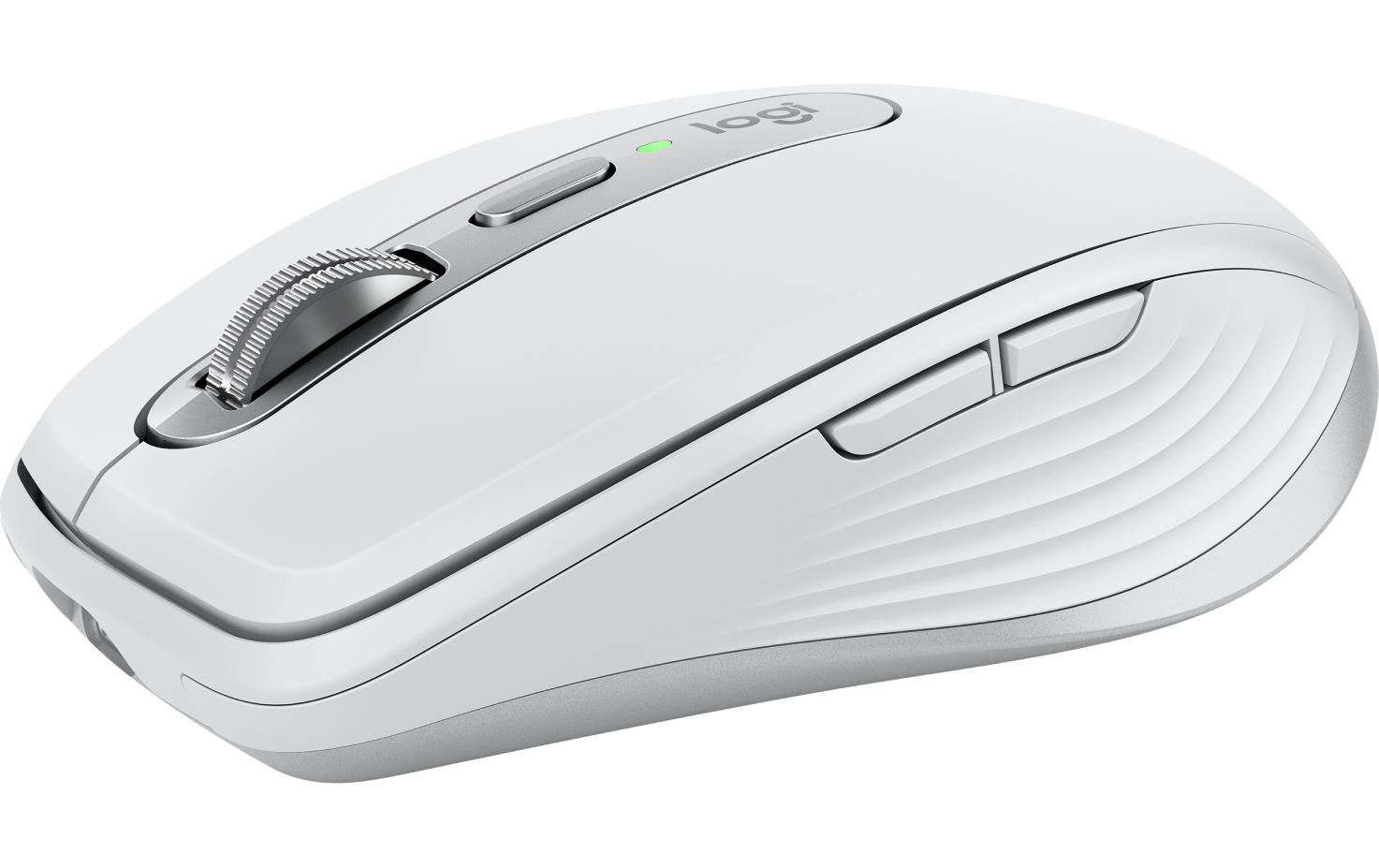 Mobile Maus MX Anywhere 3s Pale GreyKompakte kabellose Performance-Maus mit 8K DPI-Sensor