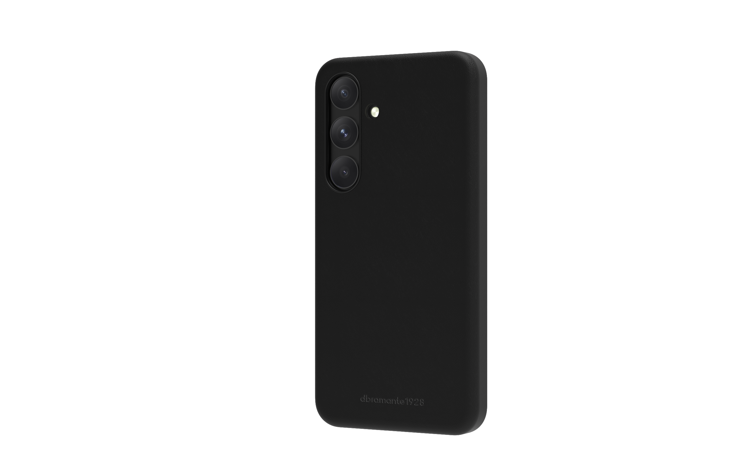 Samsung Galaxy S24  Plus Echtleder Hardcase Hülle Roskilde Recycled (ROSPGTBL6045) - Schwarz