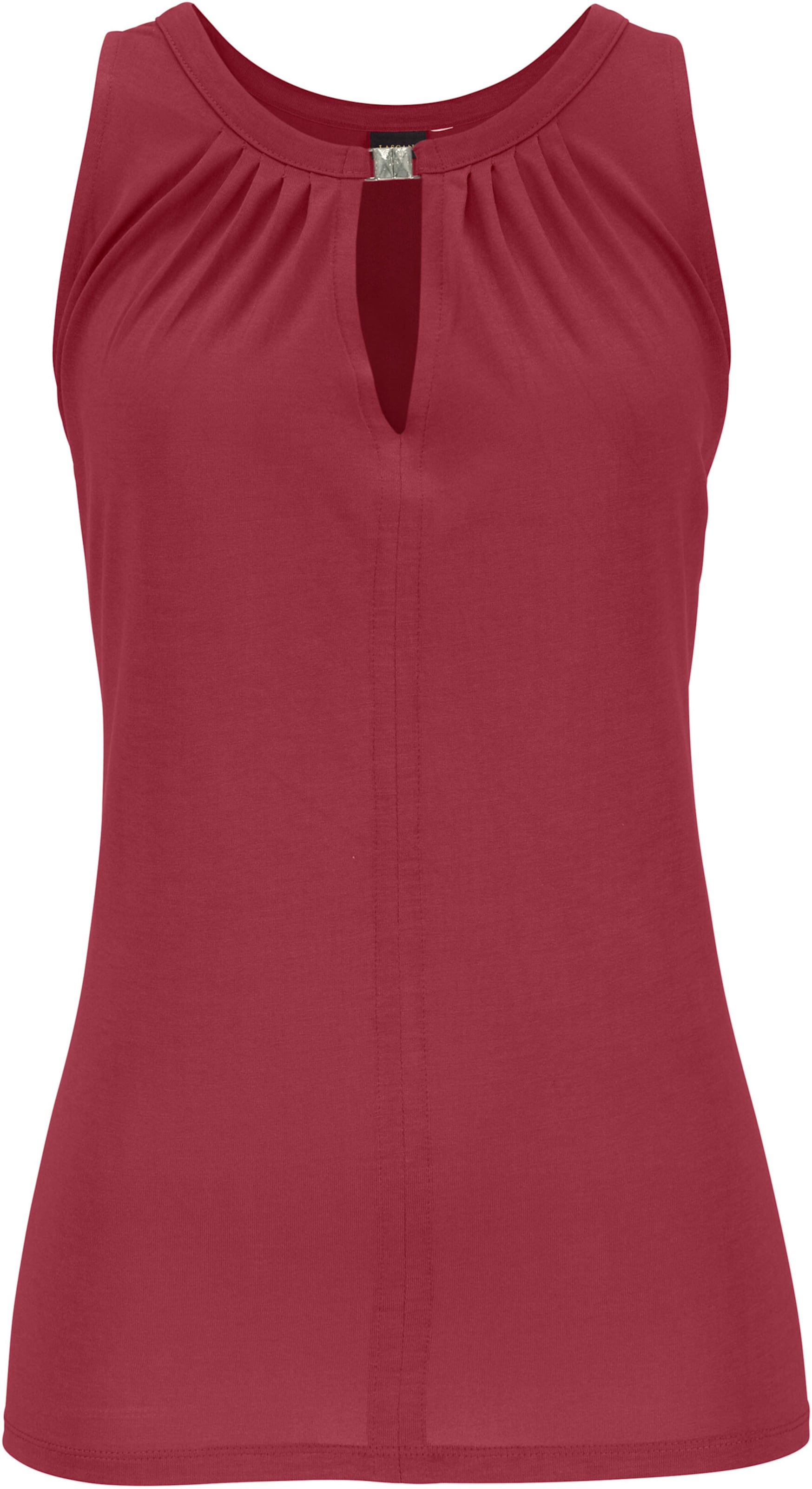 LASCANA Tanktop in kaminrot