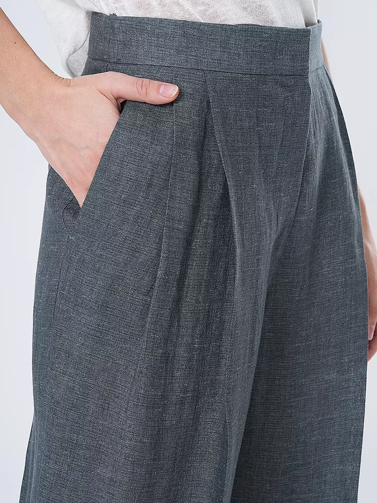 EMPORIO ARMANI Businesshose grau
