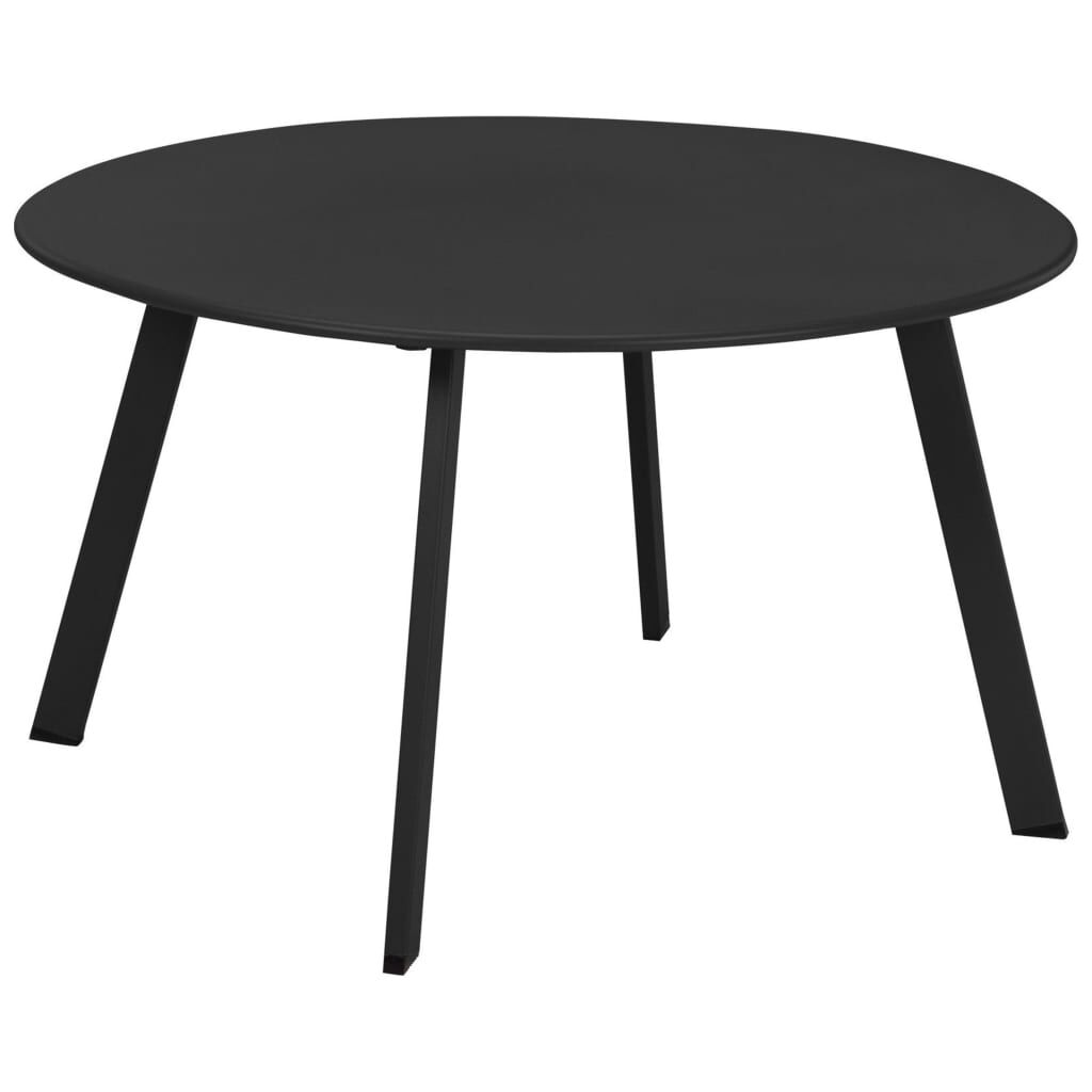 ProGarden bijzettafel, 70x40 cm, mat donkergrijs