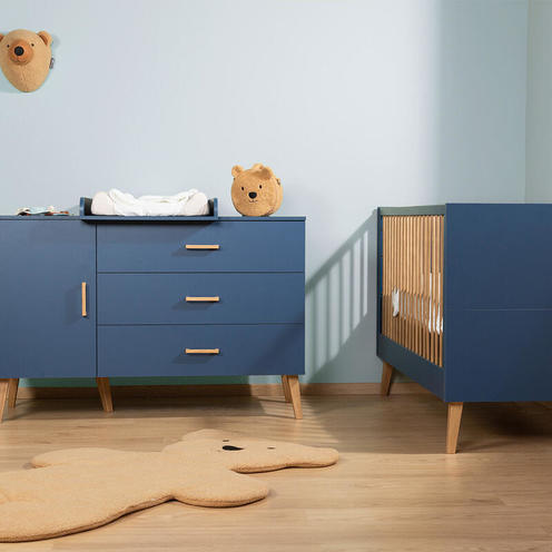 Lit Bold 70x140 cm Blue - CHILDHOME