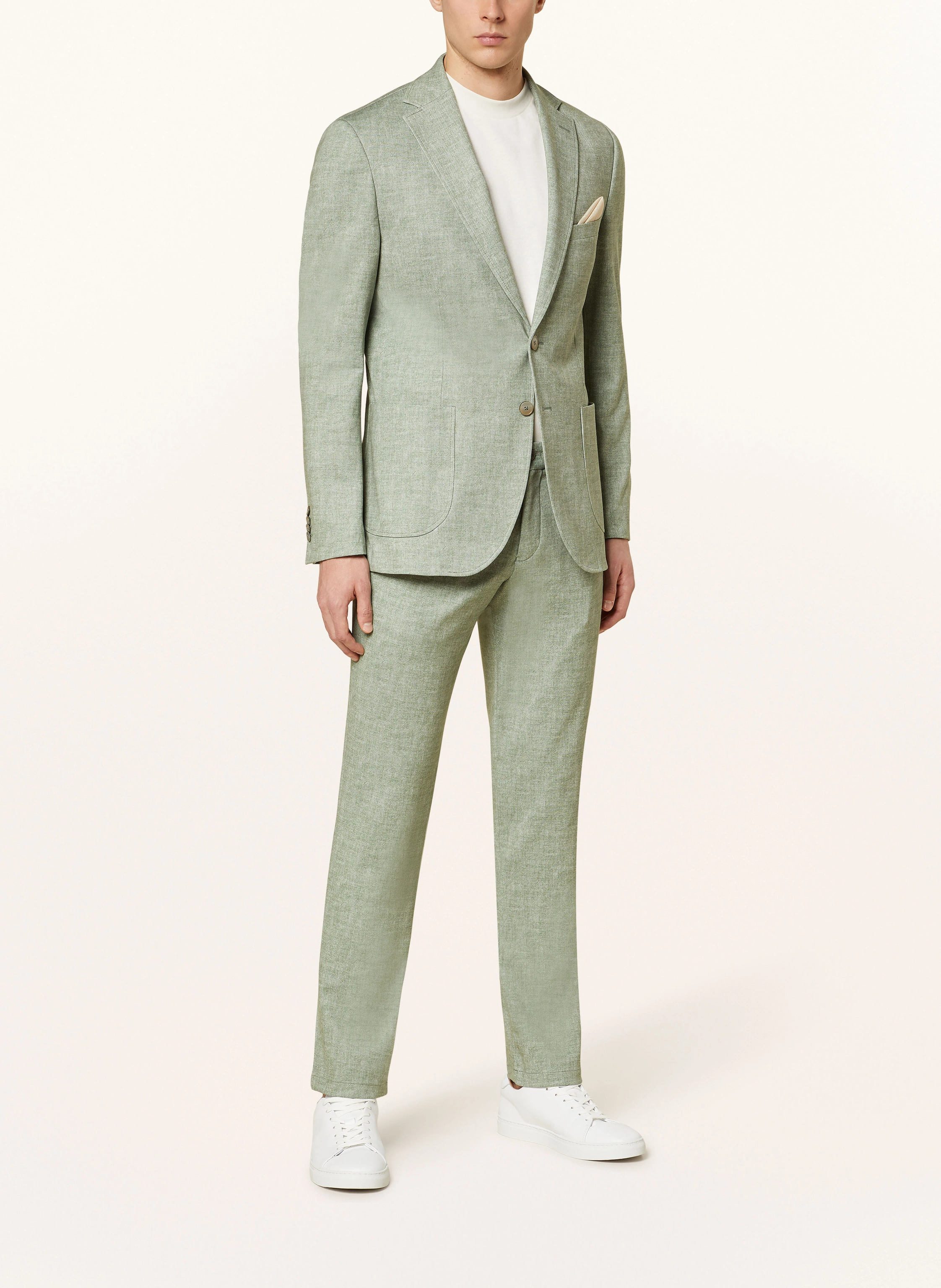 PAUL Anzughose Slim Fit aus Jersey