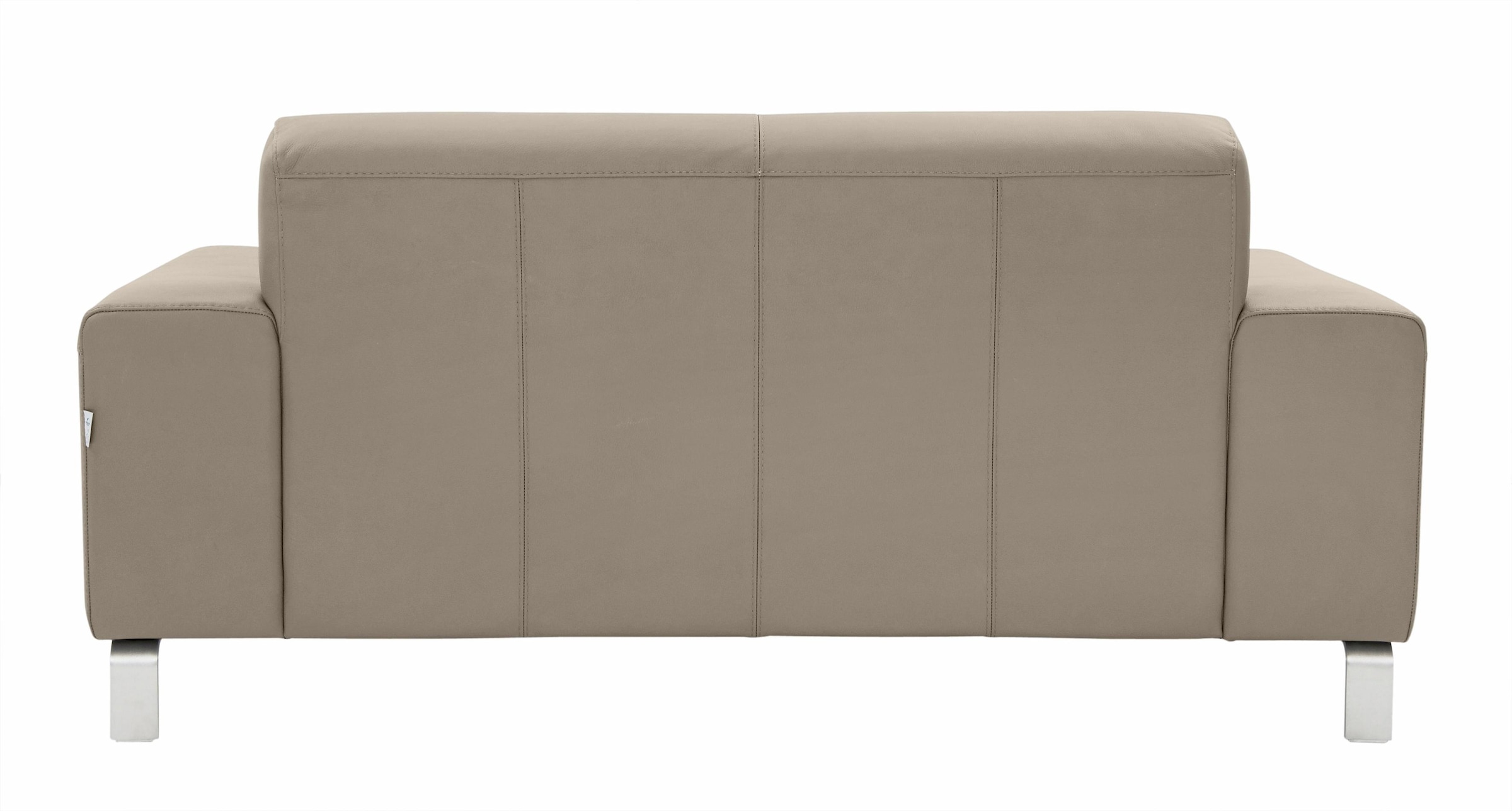 CALIA ITALIA 2,5-Sitzer »Simon, hoher Sitzkomfort, modern und elegant, italienisches Designsofa« in zwei Lederqualitäten