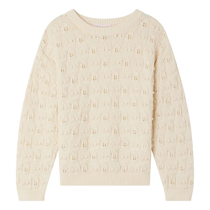 Bonpoint Pull Anumati Cerises | Ecru