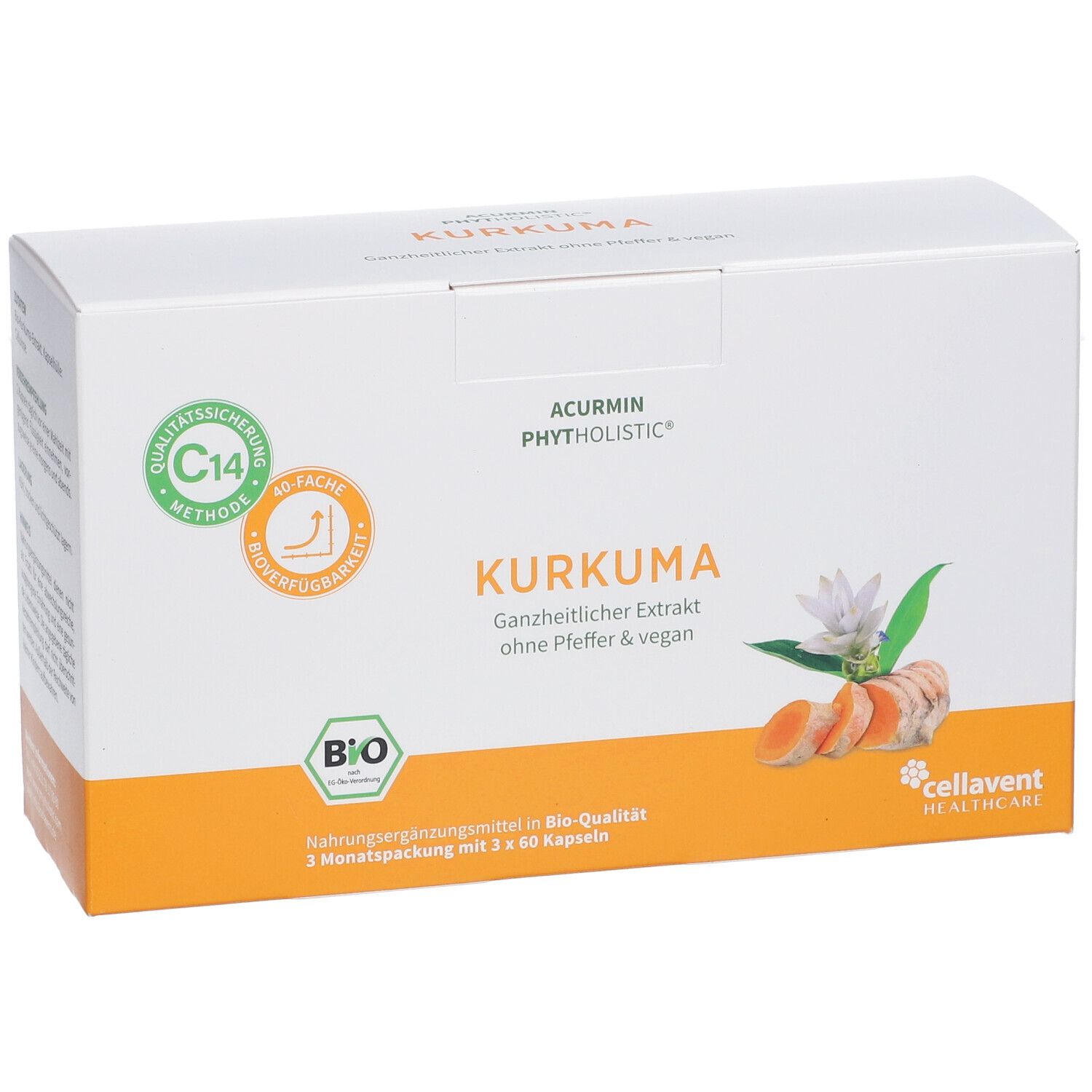 Acurmin Phytholistic BIO Kurkuma Kapseln