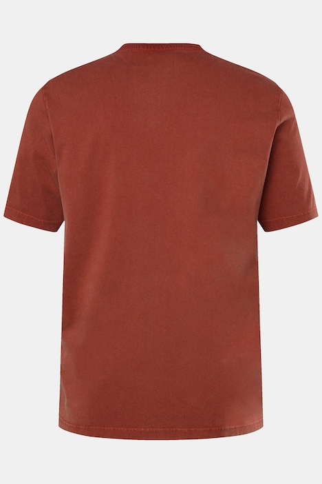 T-Shirt, Halbarm, Palmen-Print, Vintage-Look, bis 8XL