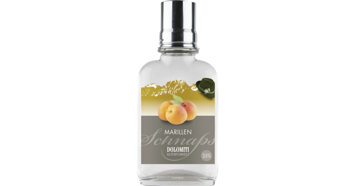 Dolomiti Marillen Schnaps 35% (Einweg)