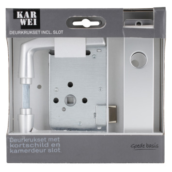 KARWEI insteekslot loopslot compleet met deurschild Doorn 50mm