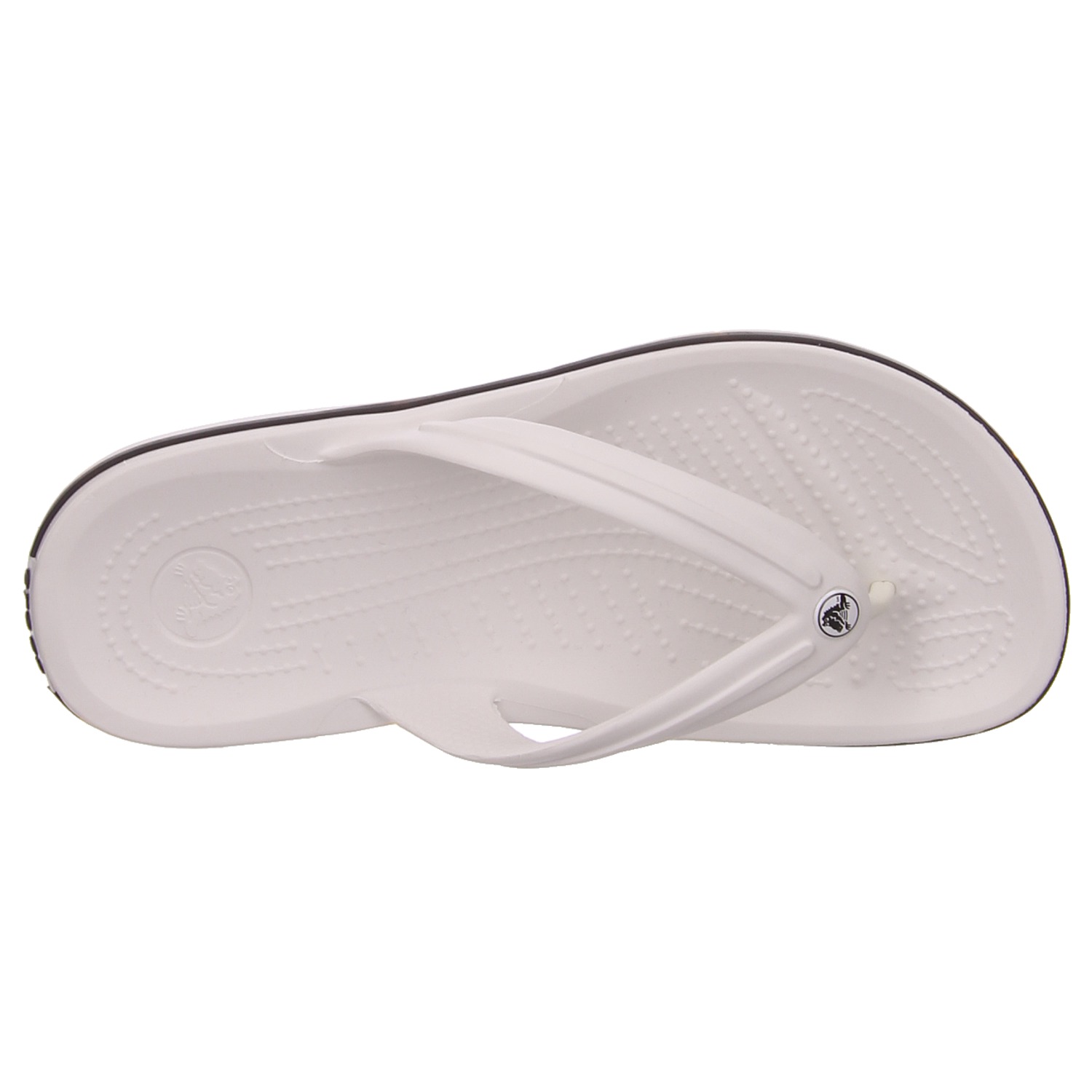Crocs Zehentrenner weiß weiss/weiss kombi