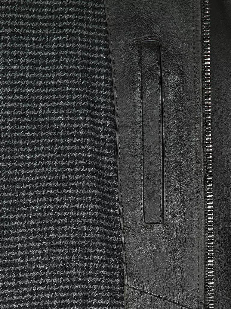 BELSTAFF Lederjacke LEGACY PEARSON dunkelgrün
