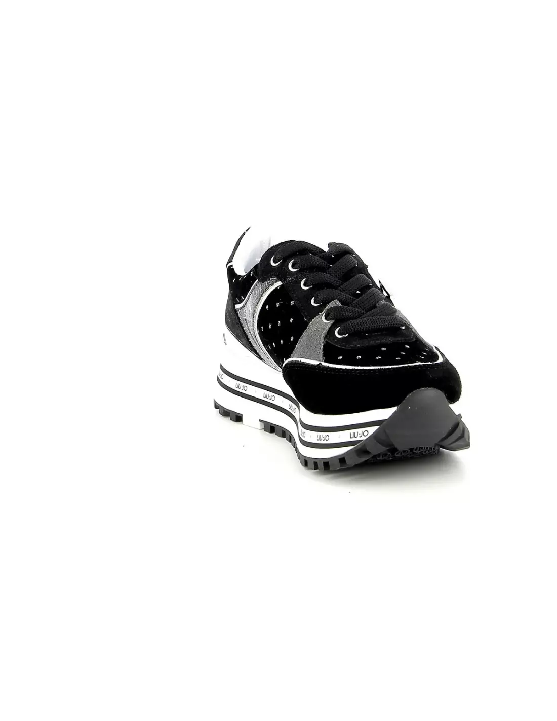 LIU JO WONDER- Baskets Noirveloursstrass