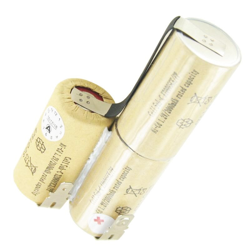 Accu geschikt voor de Bosch AGS 8 accu, AGS 8-ST, AGS 50, 3,6 volt, 2000mAh