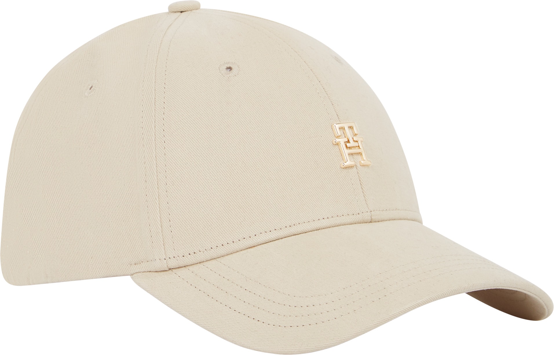 Tommy Hilfiger Baseball Cap »ELEVATED CHIC CAP«, Mit festem Schirm