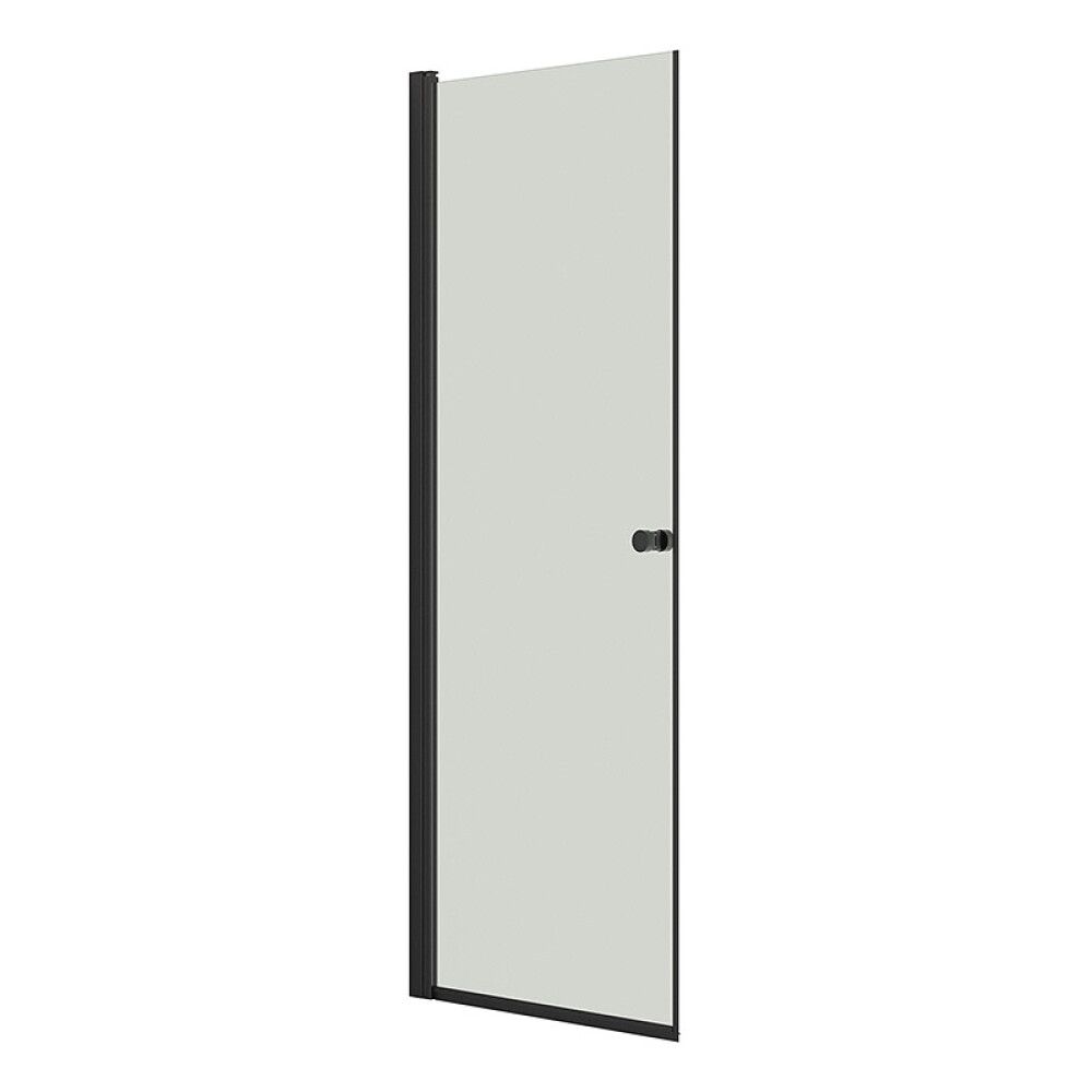 DUSJDØR SCANBAD FLEXI A80 KLART GLASS 80CM SVART