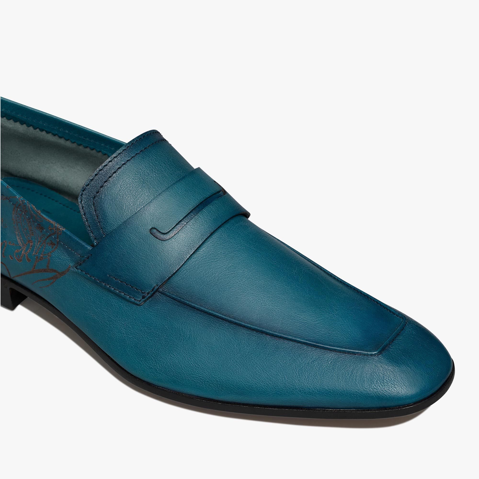 Mocassin Lorenzo En Cuir De Kangourou Scritto