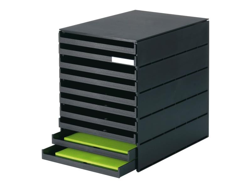 Styro Schubladenbox styroval pro 20 mm 10 Schubladen, offen Schubladenbox