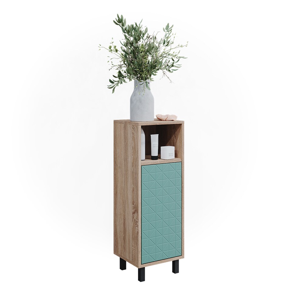 Vicco Badschrank Agasta 30cm, schmaler Schrank für Badezimmer in sonoma