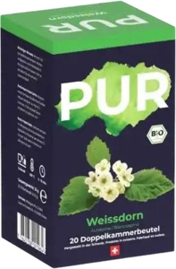 PUR Weissdorn Tee Beutel, 20 Stück