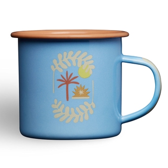 Picture 350 ml Sherman Tasse Vista Blue
