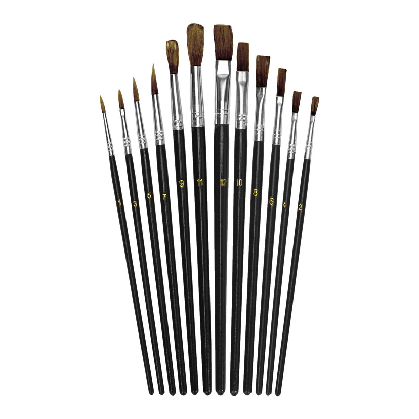 Penselsett 12-pk
